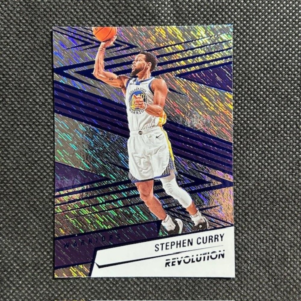 2024-25 Panini Revolution - Stephen Curry #6 Blue Storm Golden State Warriors